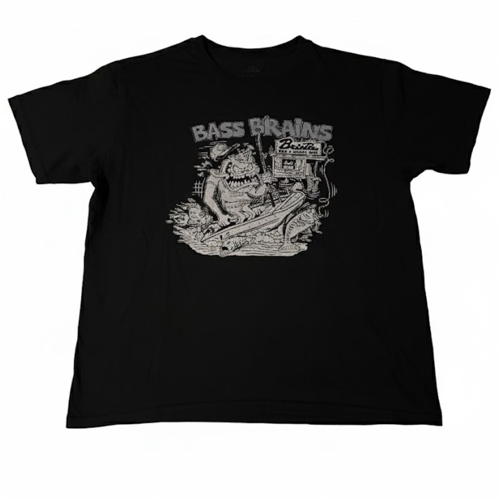Brixton x Bass Brains Collab Monster Tee XL